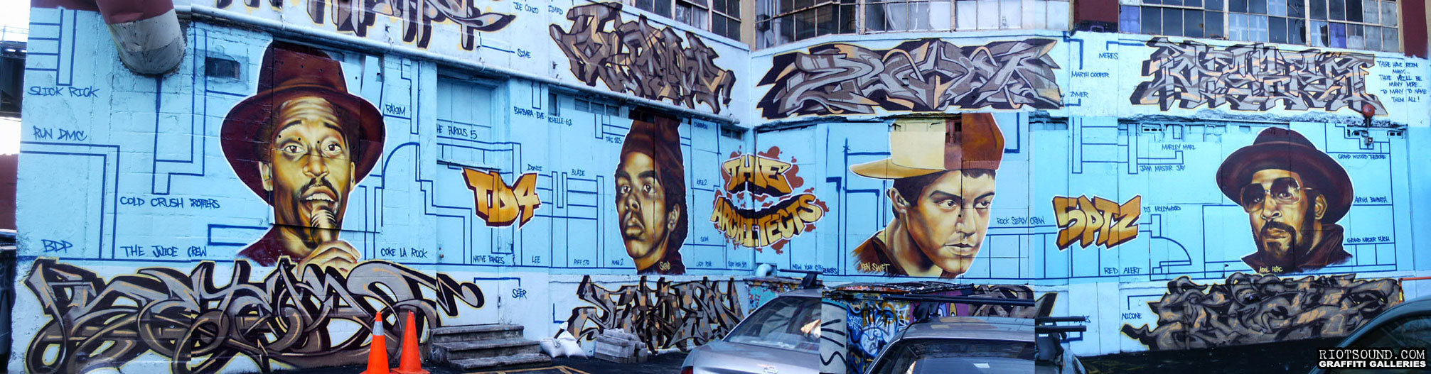 hip hop mural